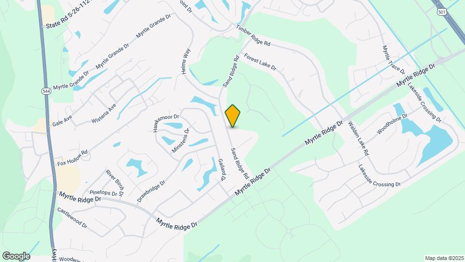 542 Sand Ridge Rd Map and Location Details