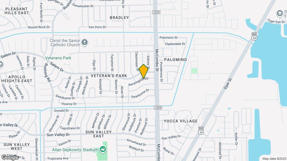 5656 Kensington Cir Map and Location Details