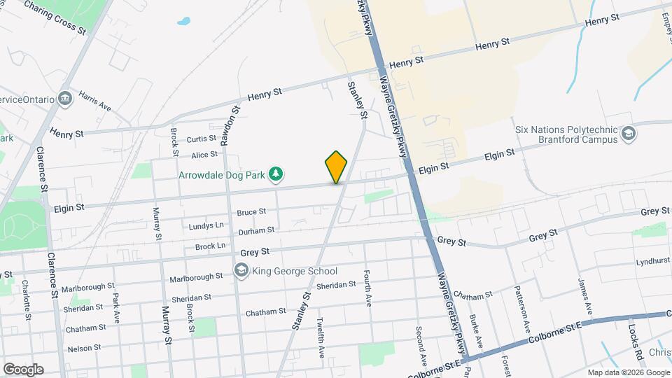 261 Elgin St Map and Location Details