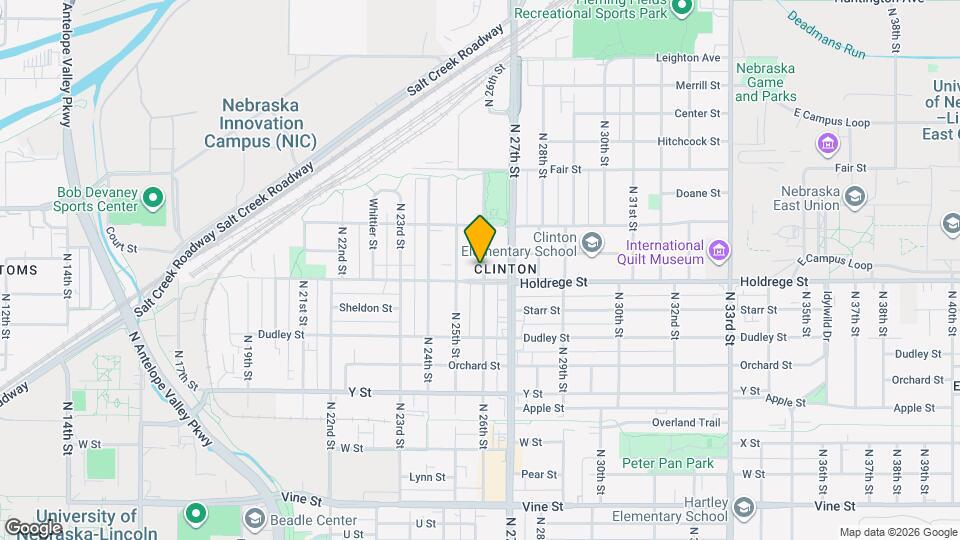 1521 N 26th St Map and Location Details