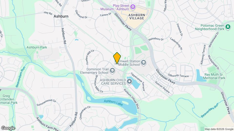 20940 Cox Mills Ct Map and Location Details