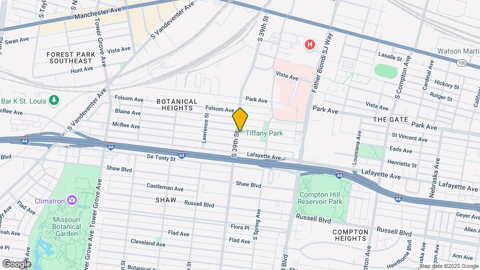 3861-3869 McRee Blvd Mapa y Detalles de la Ubicación