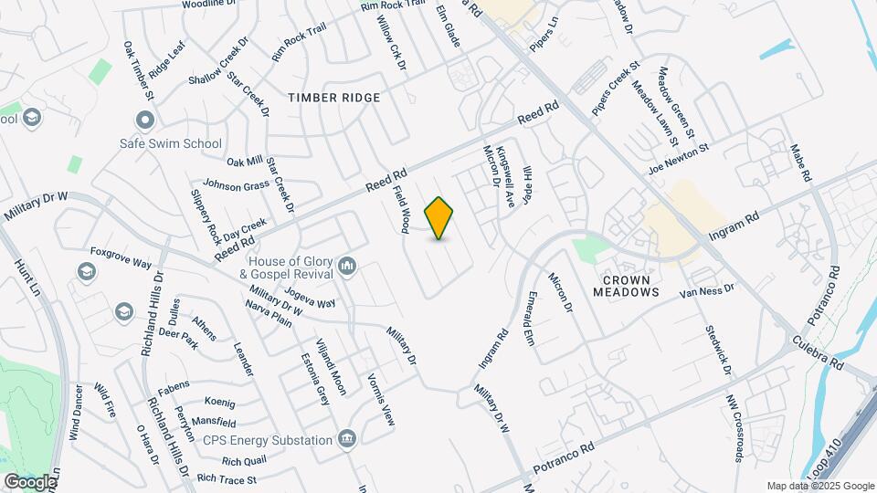 2330 Oriley St Map and Location Details