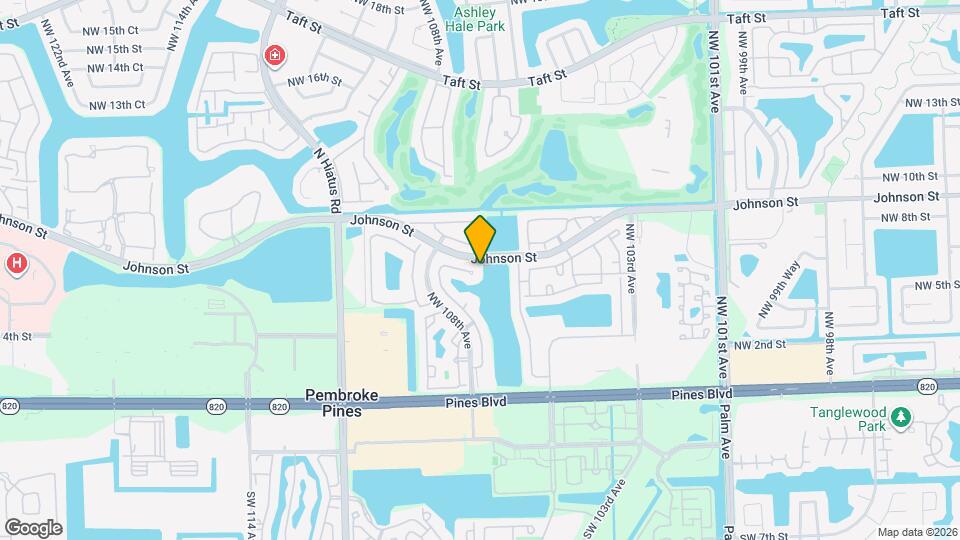10627 NW 7th St Map and Location Details