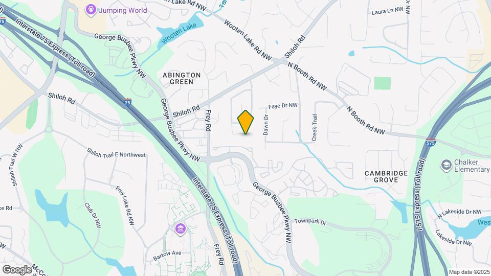 944 Shiloh Ridge Run NW Map and Location Details