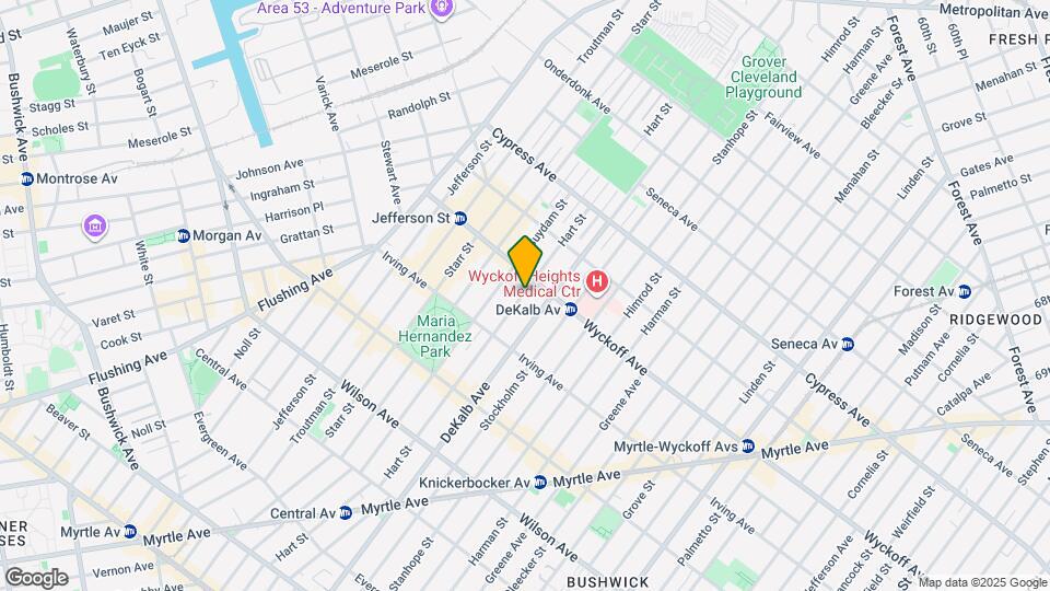 950 Hart St Map and Location Details