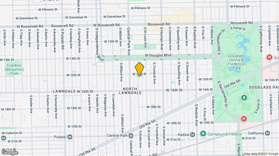 1515 S Drake Ave Mapa y Detalles de la Ubicación