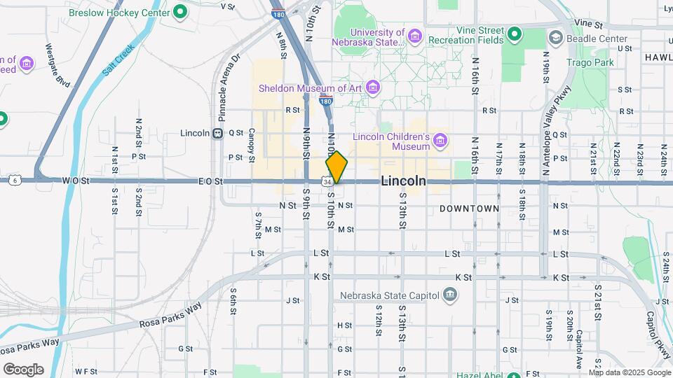 1001 O St Map and Location Details