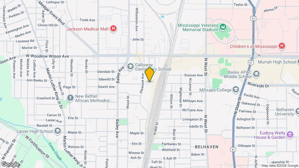 155 Dewitt Ave Map and Location Details