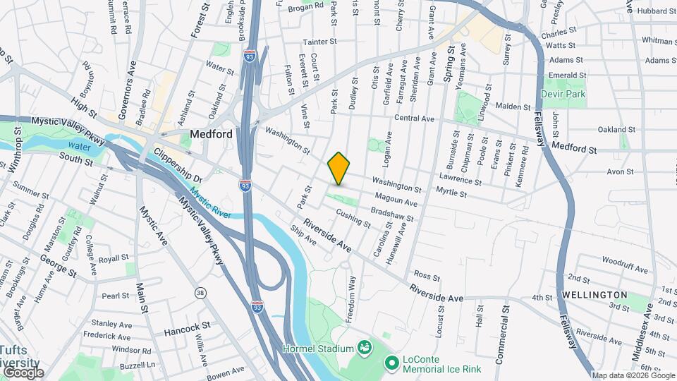 27 Magoun Ave, Unit 1 Mapa y Detalles de la Ubicación