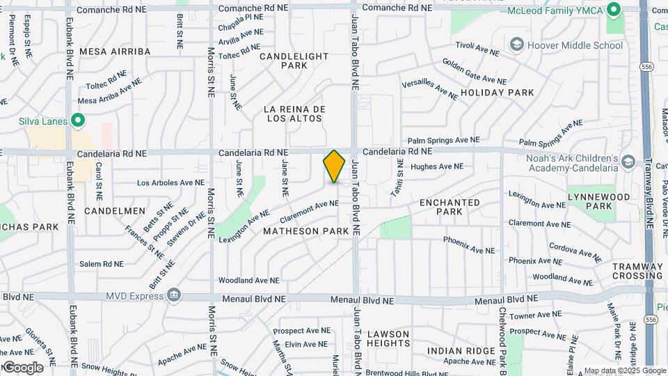 2817-2821 Muriel St NE Mapa y Detalles de la Ubicación