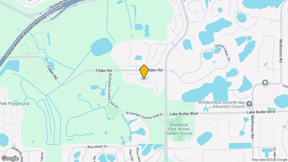3425 Turningwind Ln Map and Location Details