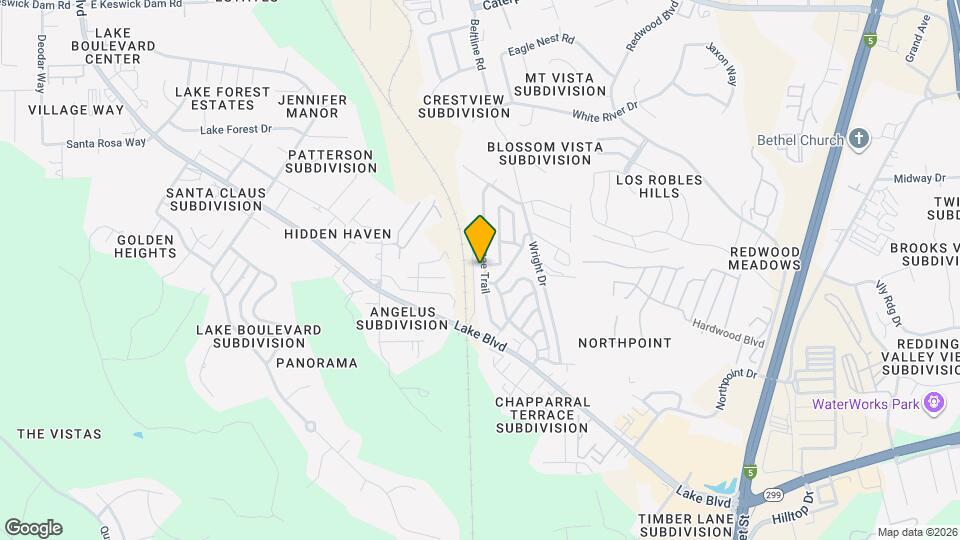 1028 Shawnee Trail Map and Location Details