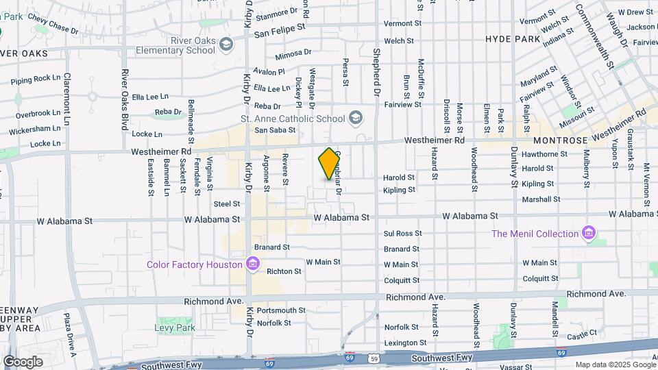 2815 Newman St Map and Location Details