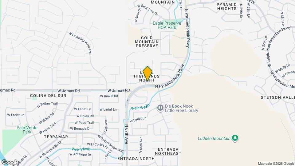 26735 N 65th Dr Mapa y Detalles de la Ubicación