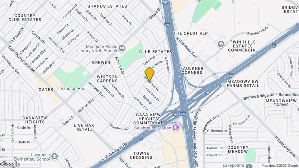 4455 Greenland Dr Map and Location Details