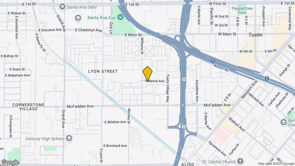16542 Alliance Ave Map and Location Details