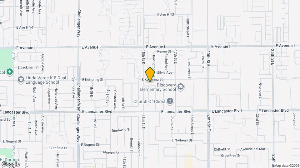 1521 E Kildare St Map and Location Details