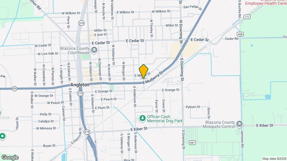 109 N Rock Island St Map and Location Details