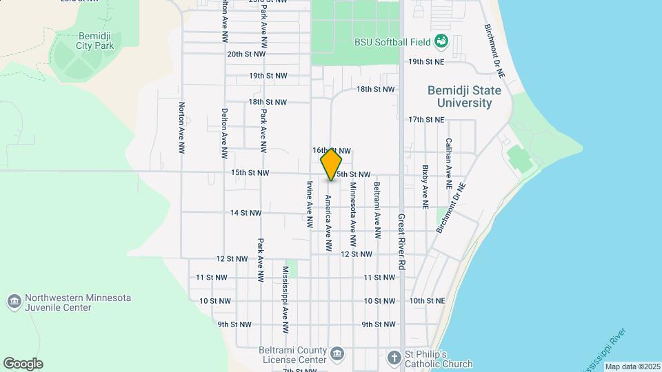 1424 America Ave NW Mapa y Detalles de la Ubicación