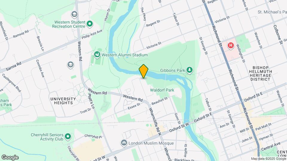 387 Wharncliffe Rd N Map and Location Details