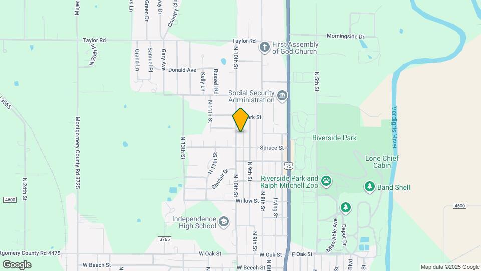 1922 N 10th St Map and Location Details