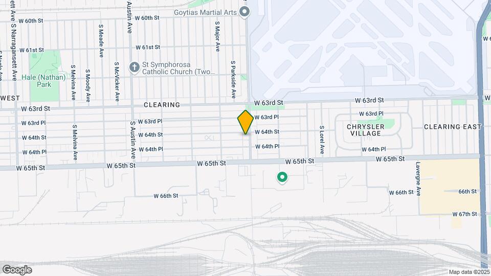 6408 S Central Ave Map and Location Details
