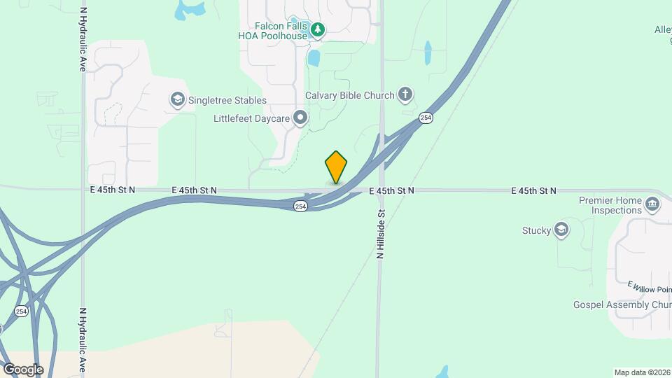 2828 E 45th Ct N Mapa y Detalles de la Ubicación