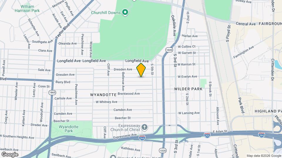 536 W Evelyn Ave Mapa y Detalles de la Ubicación