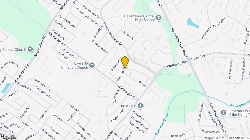 3006 Chance Dr Map and Location Details