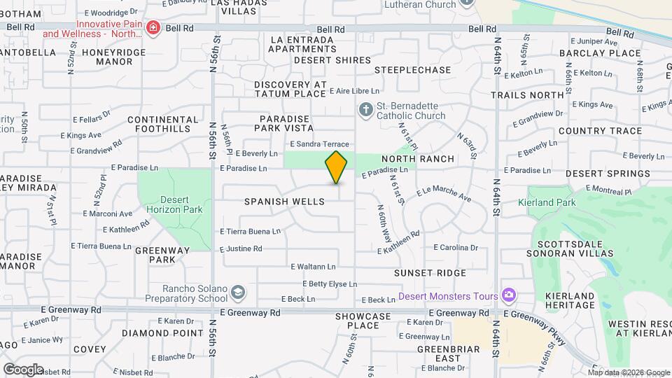 5879 E Le Marche Ave Map and Location Details