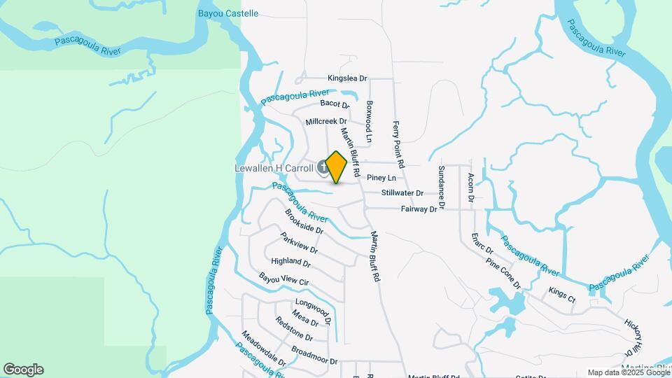 8623 Bayou Castelle Dr Map and Location Details