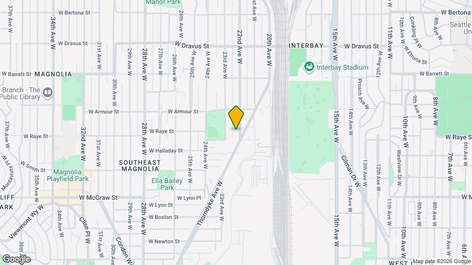 2611 22nd Ave W Map and Location Details