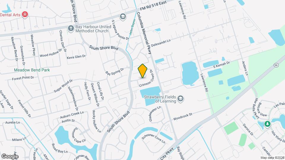 3217 White Sands Way Map and Location Details