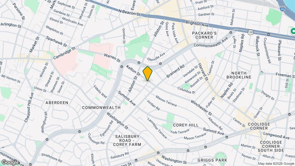 74 Woodstock Ave Map and Location Details