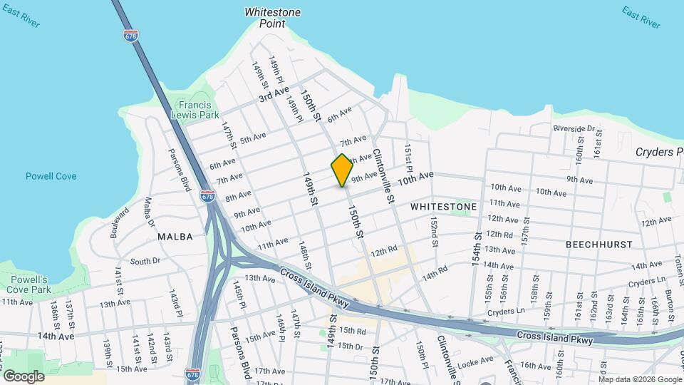 9-08 150th St Mapa y Detalles de la Ubicación