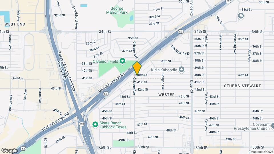 5439 40th St Map and Location Details
