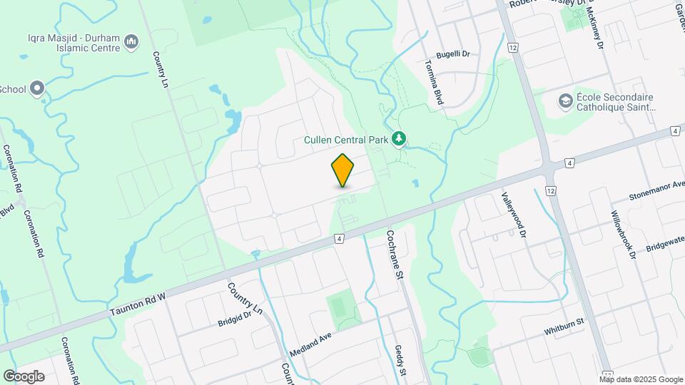 100 Christine Elliott Ave Map and Location Details