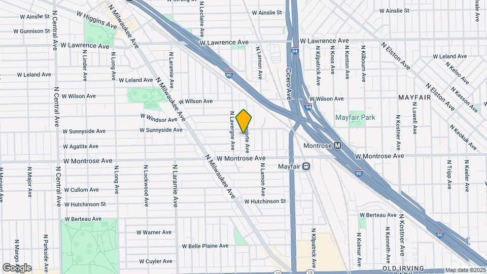 4442 N Laporte Ave Map and Location Details