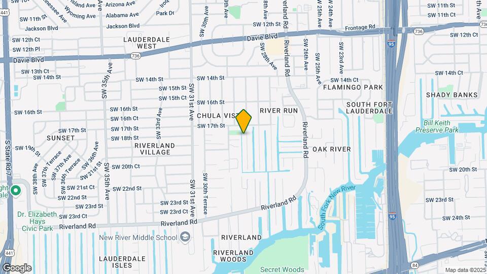 1801 SW 28th Way Map and Location Details