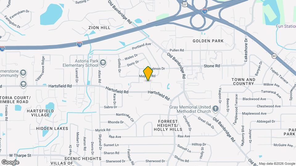 1864 Sylvan Ct Map and Location Details