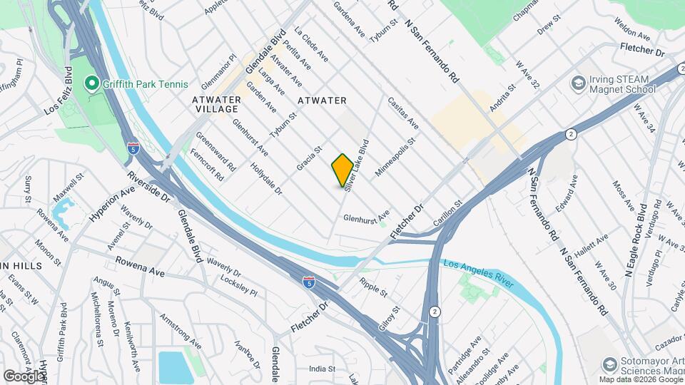 3117 Silver Lake Blvd Map and Location Details