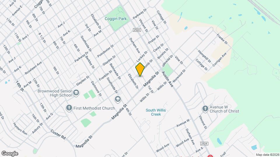 2707 1st St, Unit 2707 Map and Location Details