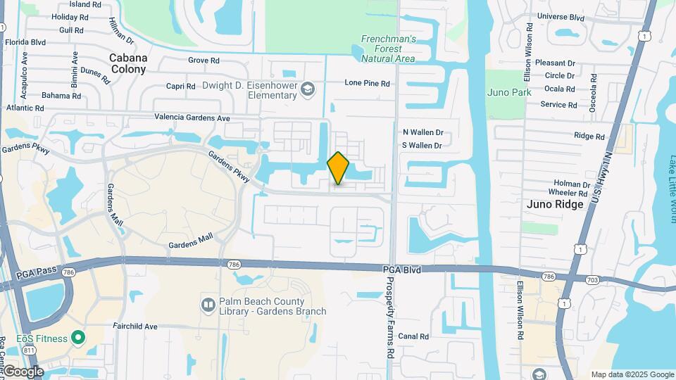 2570 Gardens Pkwy Map and Location Details