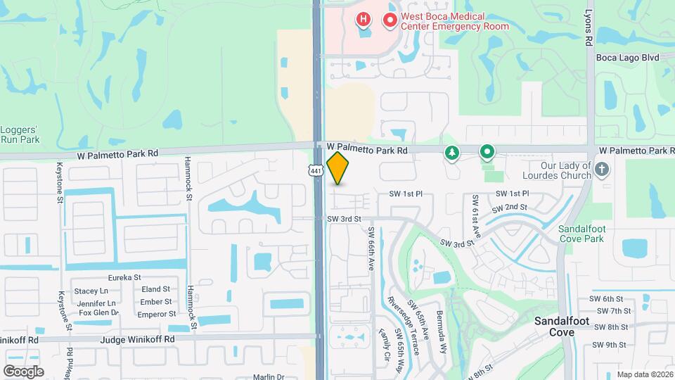 22192 Boca Rancho Dr Map and Location Details