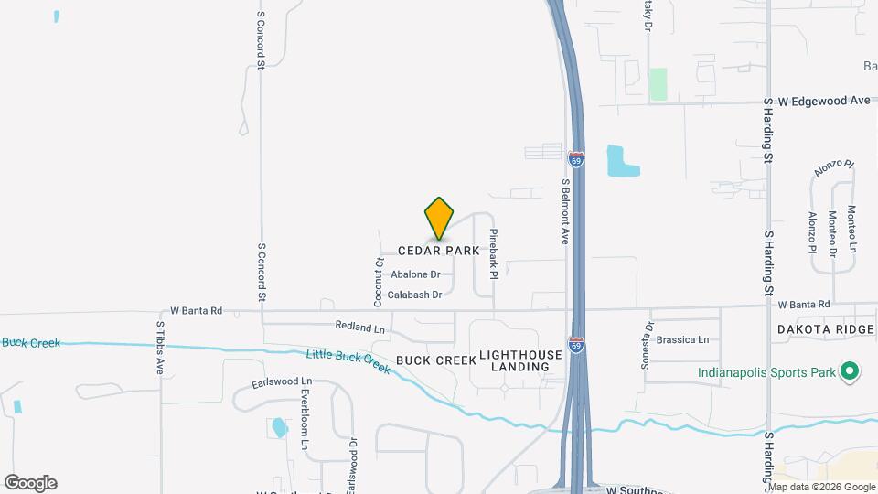 2502 Bristlecone Dr Mapa y Detalles de la Ubicación