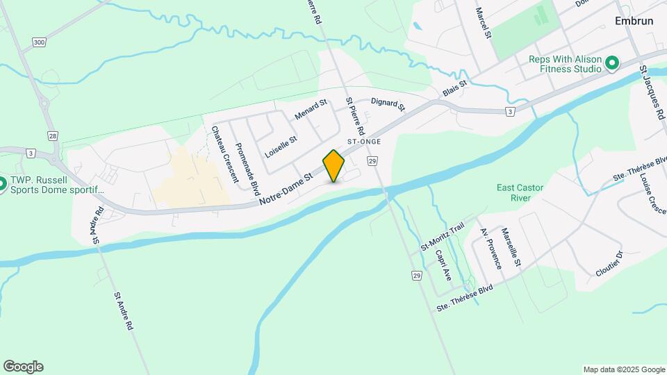 300 Solstice Cres Map and Location Details