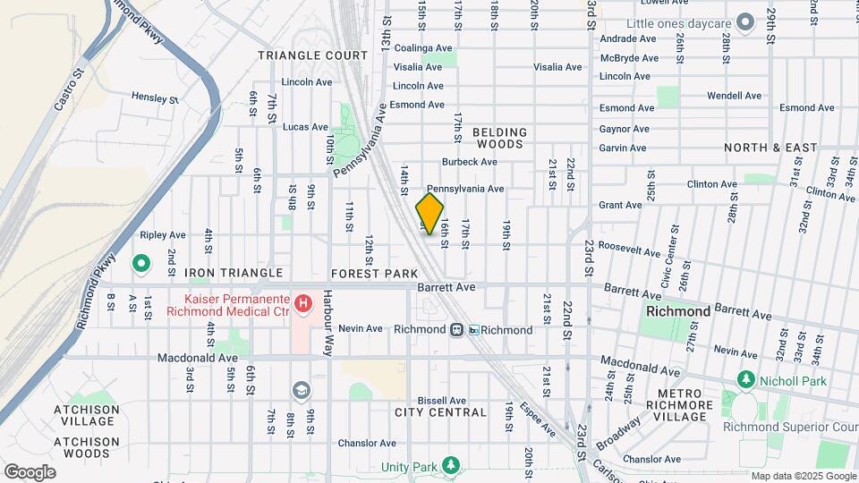 1505 Roosevelt Ave Mapa y Detalles de la Ubicación
