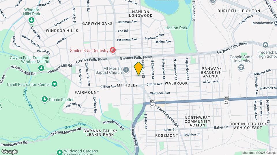 3333 Windsor Ave Map and Location Details