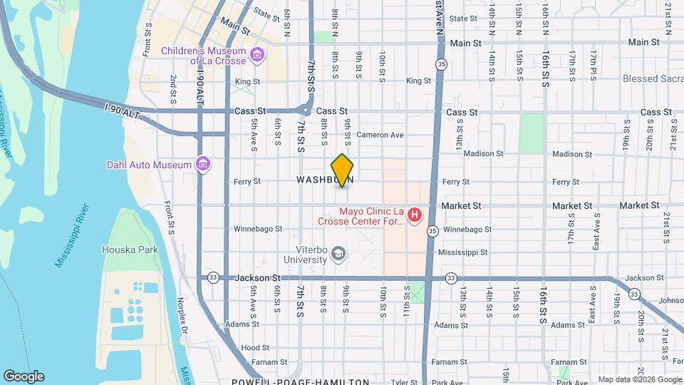 616 9th St S Map and Location Details